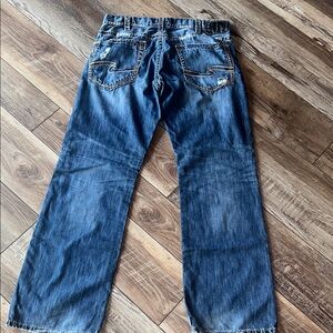 Silver Jeans Men's Zac Relaxed Fit Distressed Denima